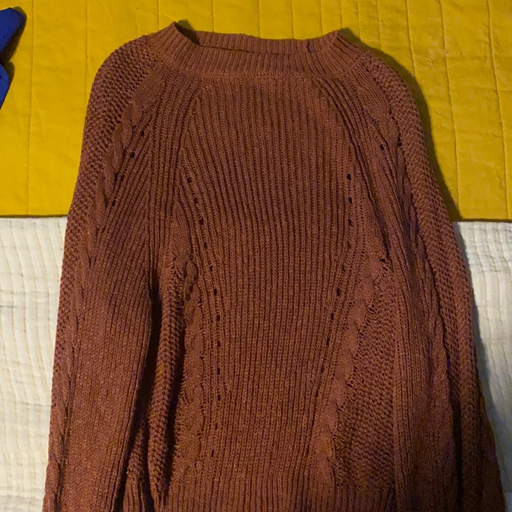 American Eagle Cable Knit Sweater